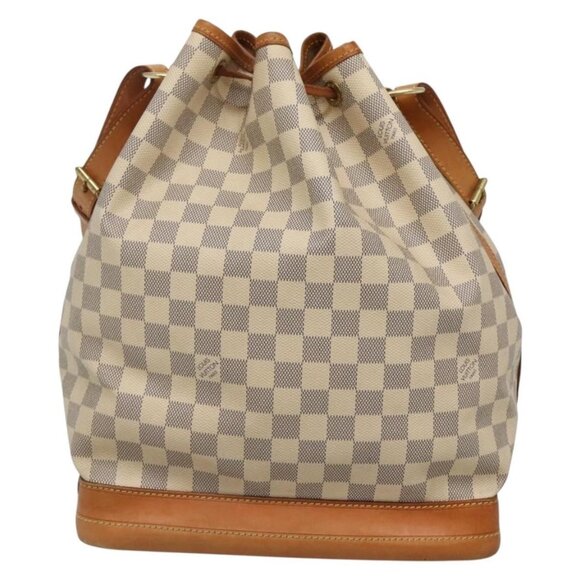 LOUIS VUITTON Damier Azur Noe Shoulder Bag LV Auth - Picture 3 of 16